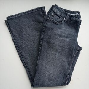 Mudd Dark Gray Flare Women's Jeans